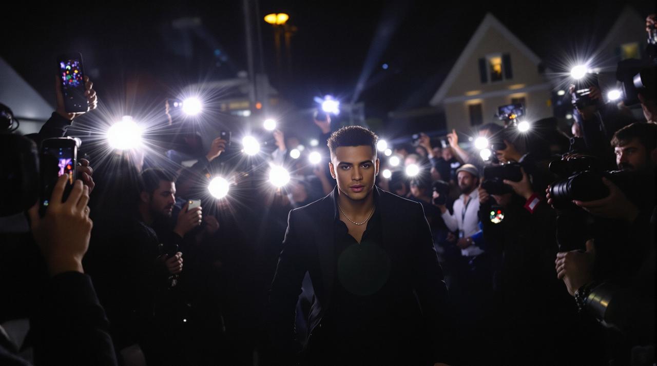 某顶流明星深夜现身机场，与神秘异性同行引发热议